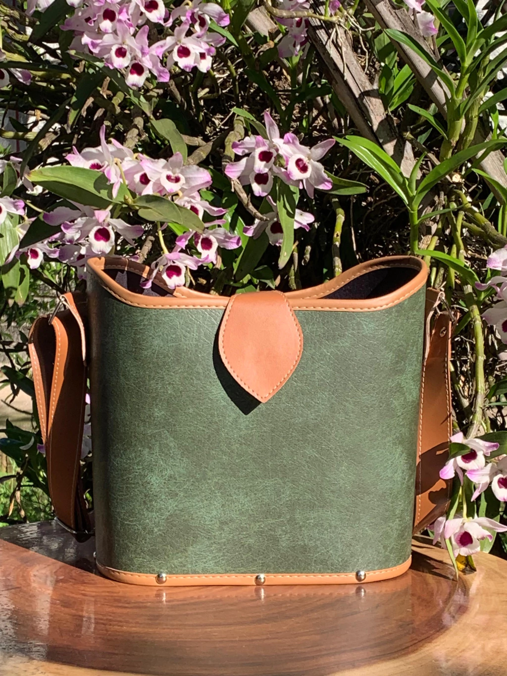 Mateira Ágata em Material Sintético PRIMAVERA Diversas Cores