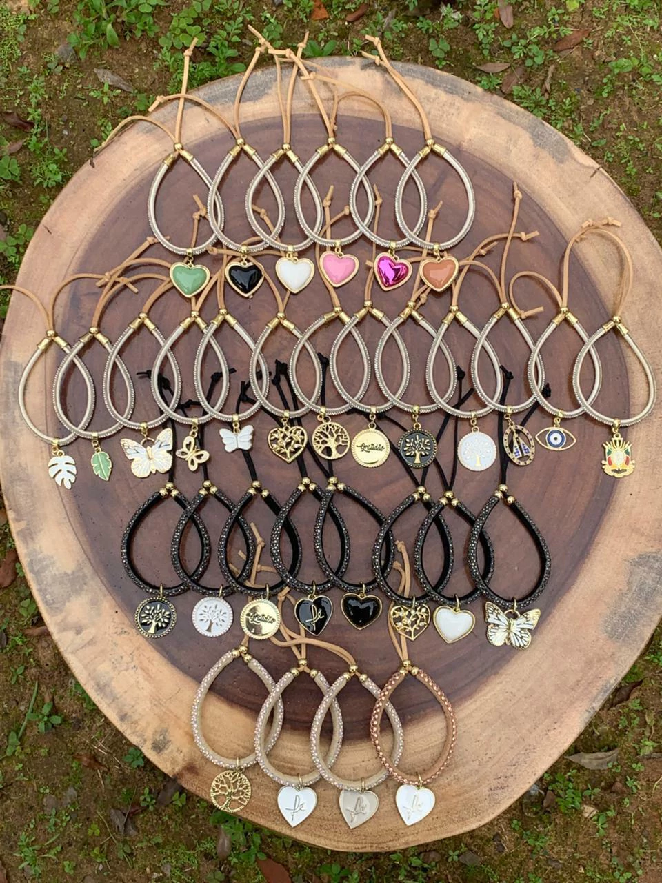 Pulseira / Schoker para cuia de chimarrão VIP Cristal
