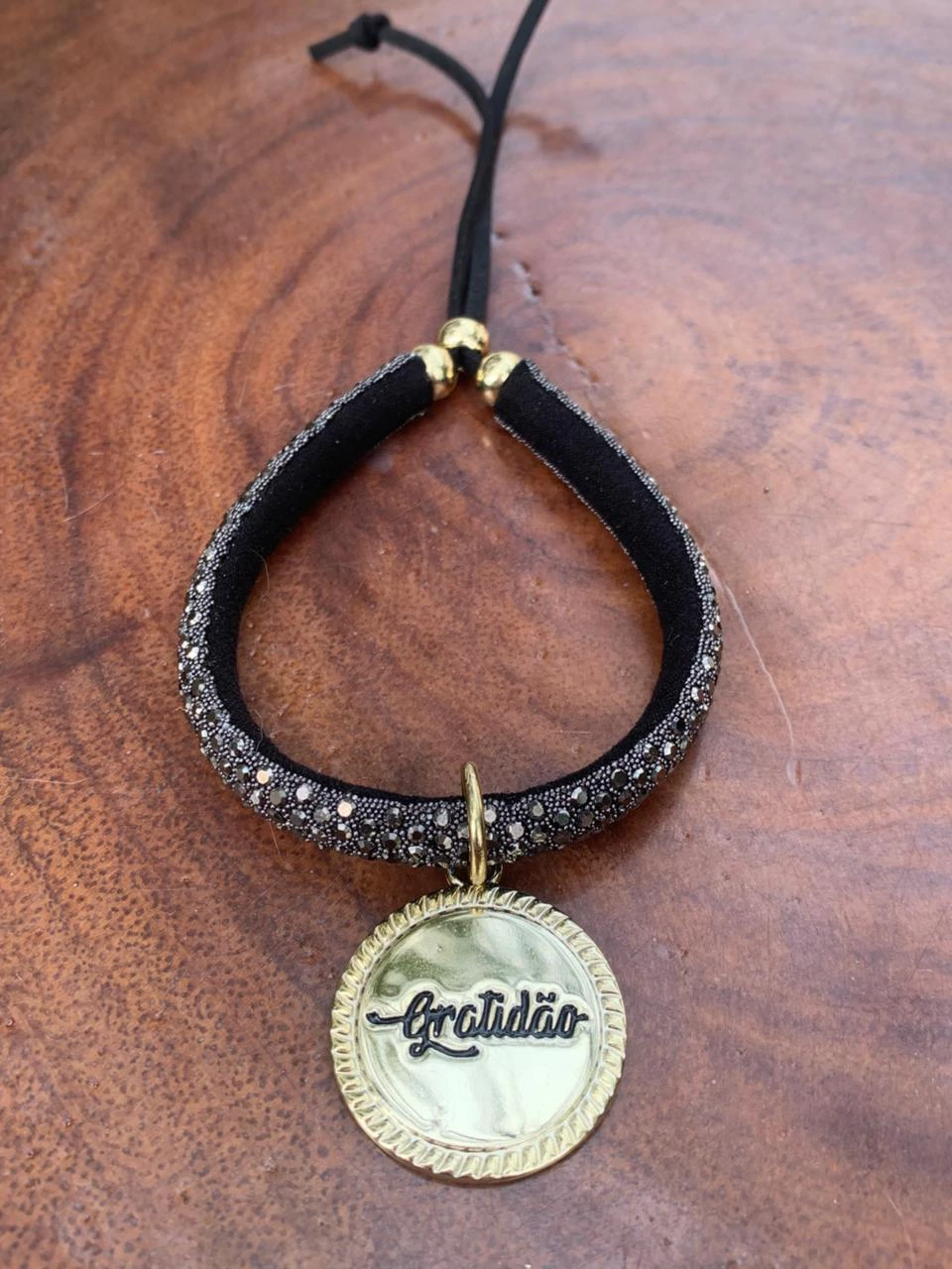 Pulseira / Schoker para cuia de chimarrão VIP Black