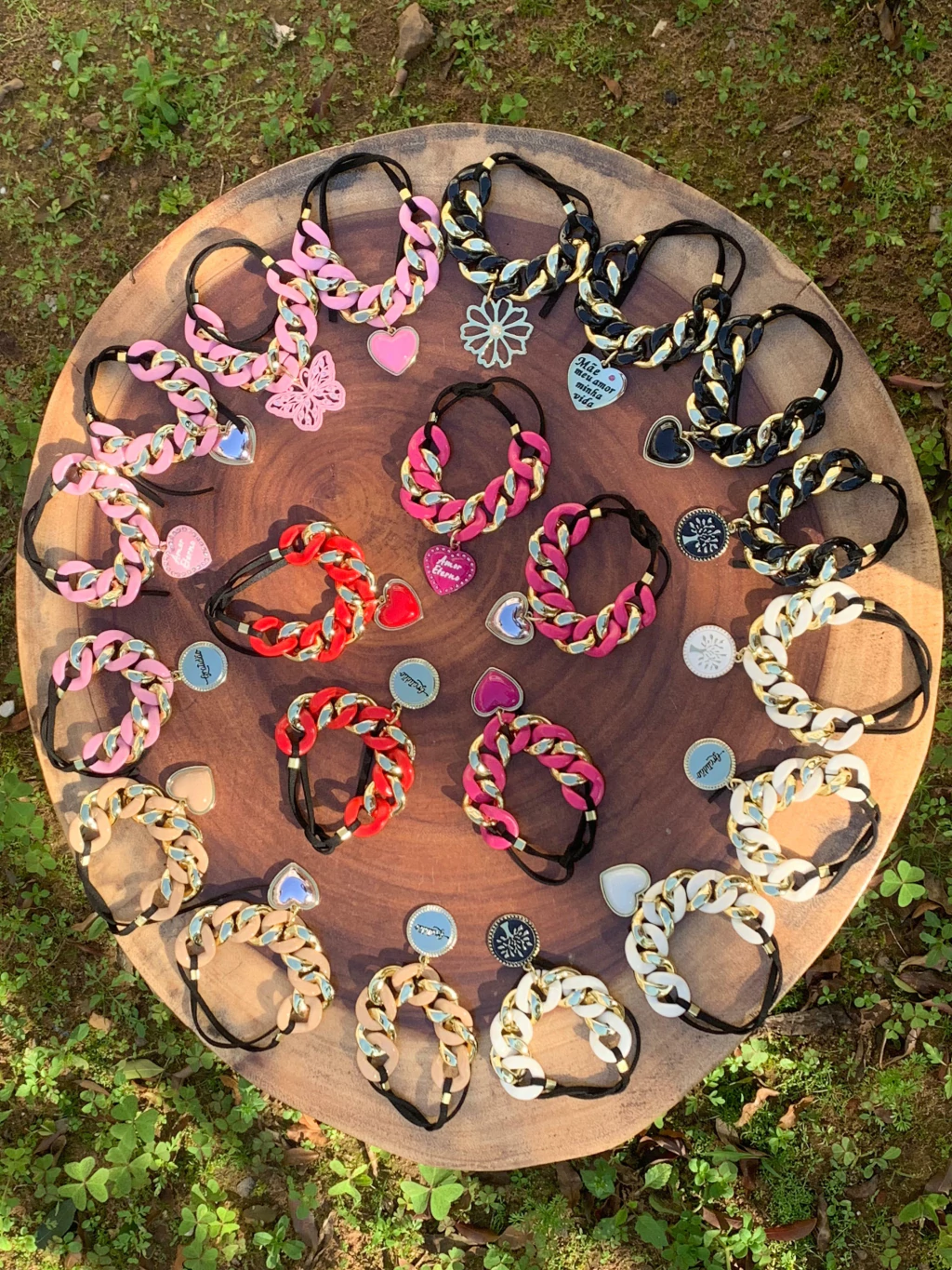 Pulseira / Schoker para cuia de chimarrão LUXO