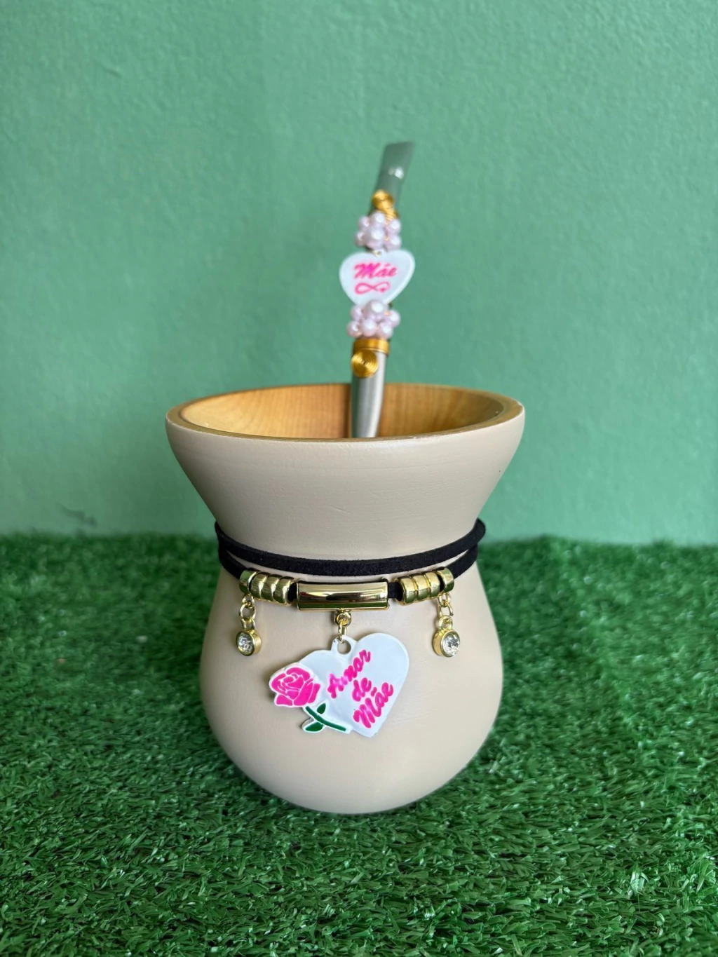 Pulseira / Schoker para cuia de chimarrão BASIC: ESPECIAL MÃE